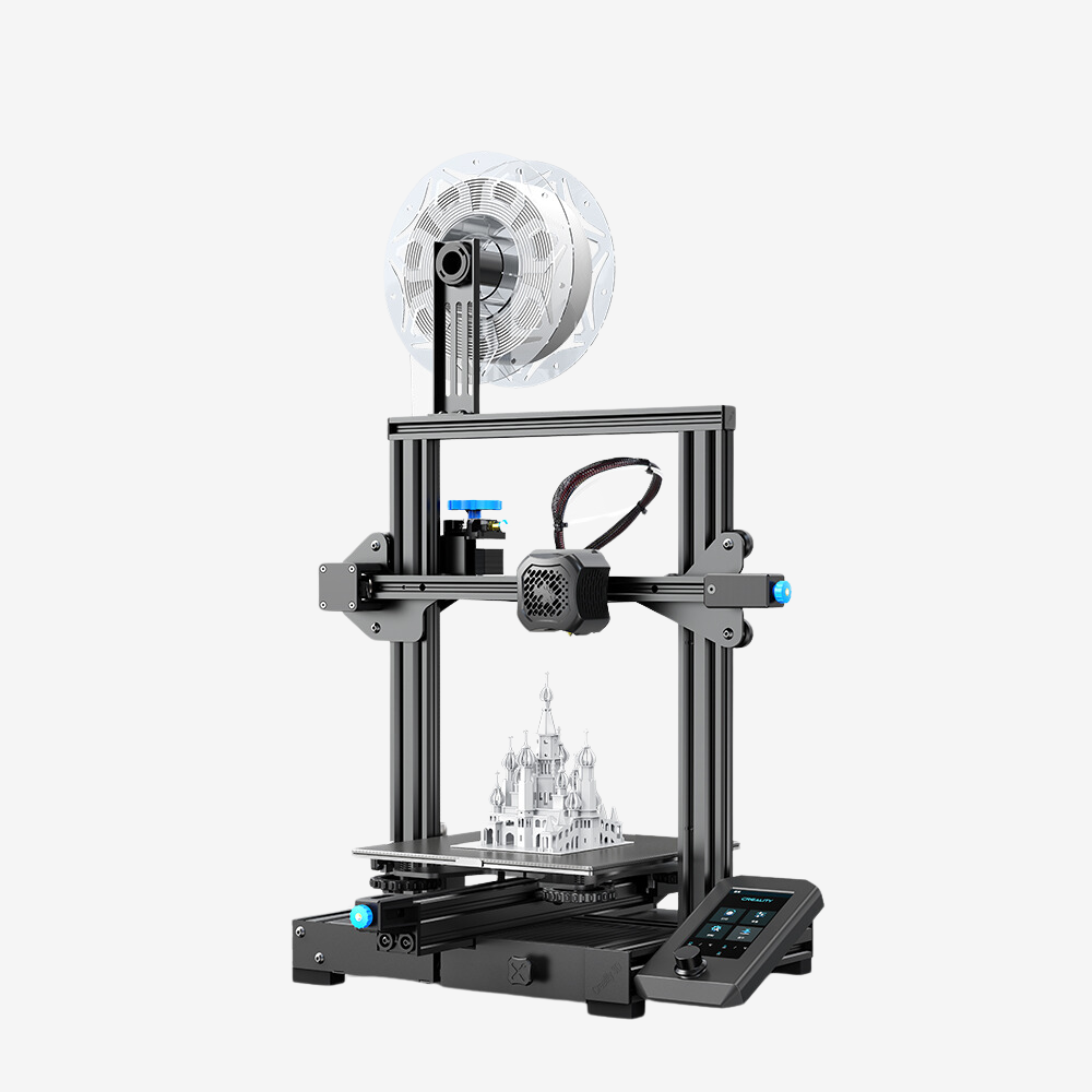 Creality Ender-3 V2 3D yazıcı önden görünüm